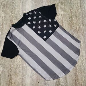 MAXI MILIAN MENS FLAG SHIRT SIZE L